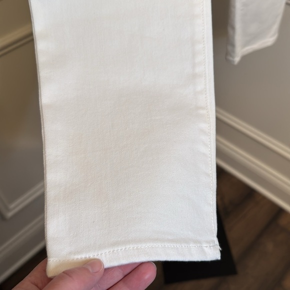 ANA white high-rise ankle skinny pants size 12 - Picture 4 of 5